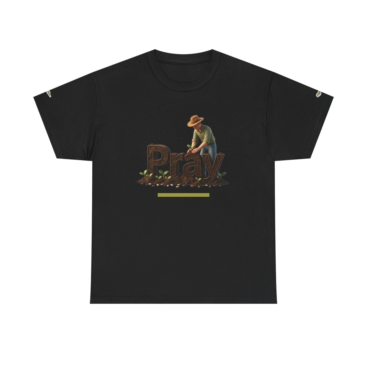 Pray Always Graphic Tee — Heavy Cotton T-Shirt
