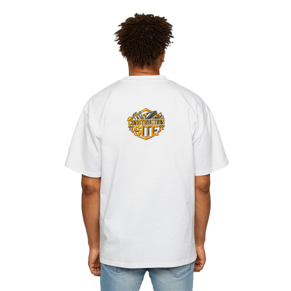 Construction Site Tee — "Coming Soon: Image of God" Graphic T-Shirt