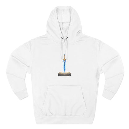"Hebrews 4:12" Sword Graphic Pullover Hoodie — Unisex Fleece Sweatshirt