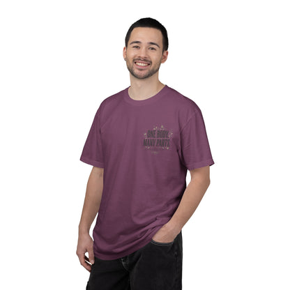 Mercy Manna One Body Many Parts Inspirational T-Shirt