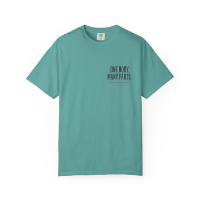 Mercy Manna One Body Many Parts Inspirational T-Shirt