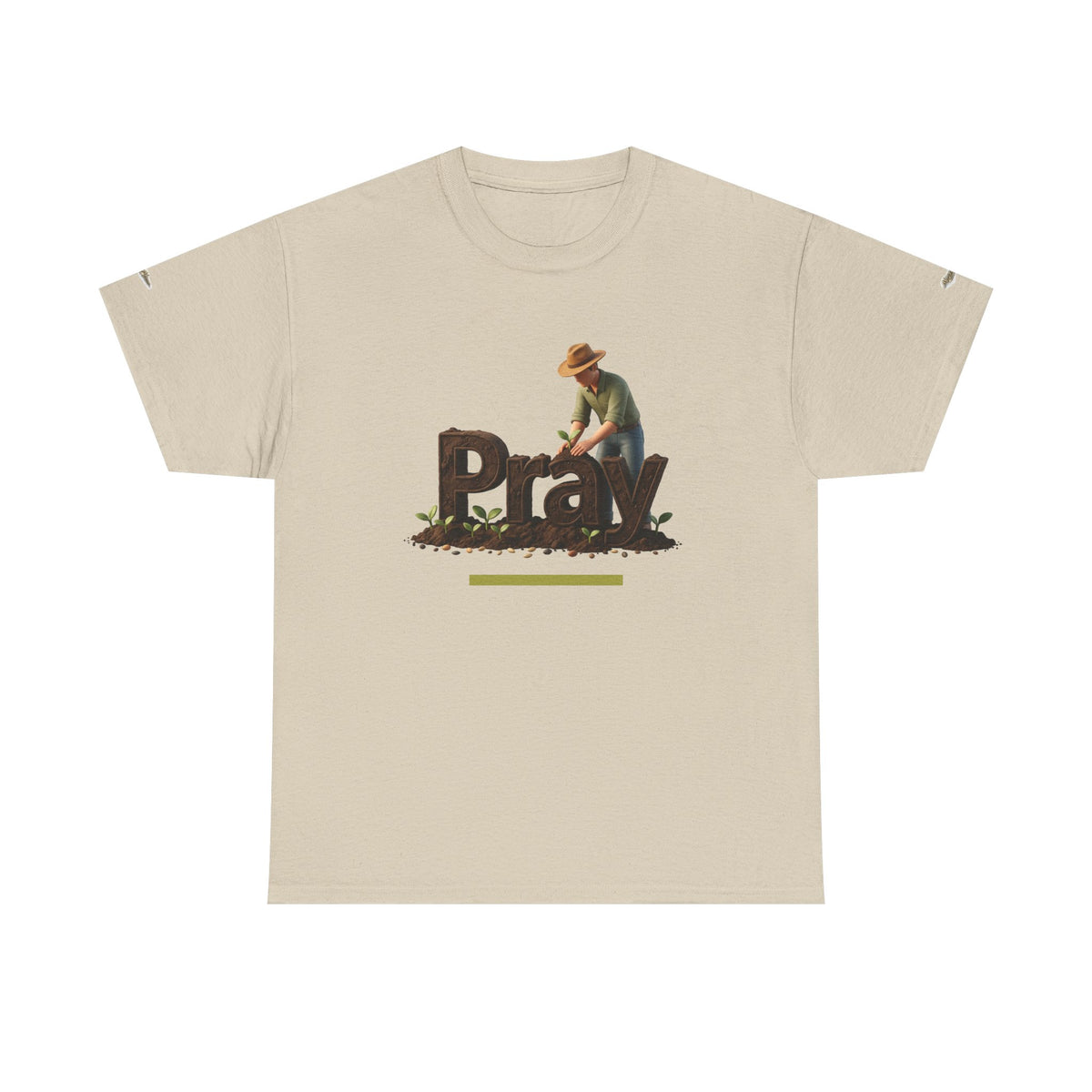 Pray Always Graphic Tee — Heavy Cotton T-Shirt