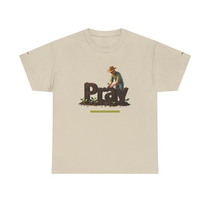 Pray Always Graphic Tee — Heavy Cotton T-Shirt