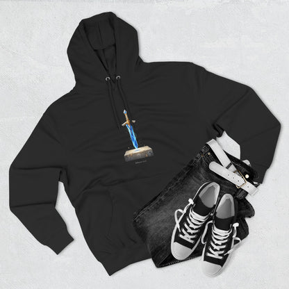 "Hebrews 4:12" Sword Graphic Pullover Hoodie — Unisex Fleece Sweatshirt